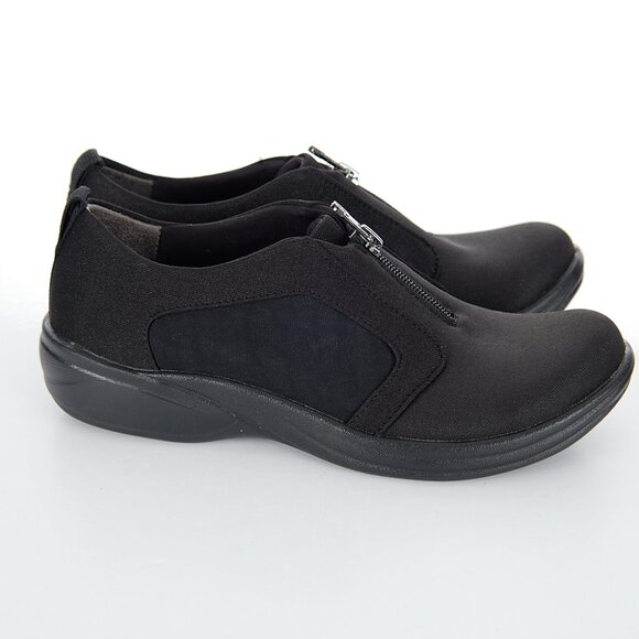 BZees Poetic Black fabric Sneaker Women's Size 7 - Picture 1 of 8